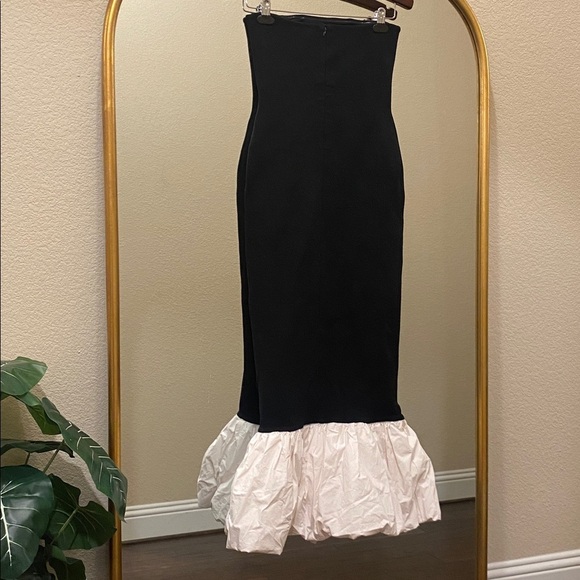 Ronny Kobo Strapless Uttara Midi Dress Size M - Picture 10 of 13